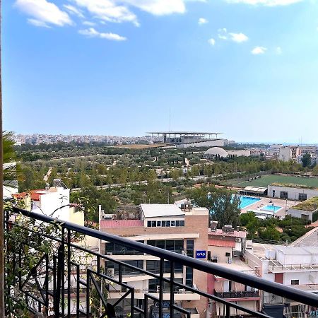 The Best Penthouse View Near Stavros Niarchos Foundation Athen Eksteriør billede